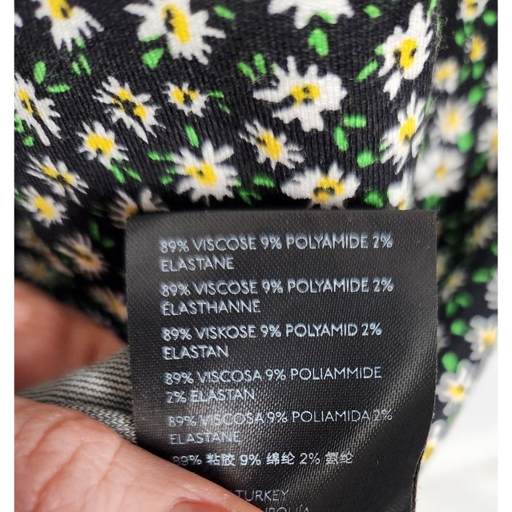 Free People Women's Sz. XS Ditzy Daisy Floral Midi Tank Open Back Dress - Picture 6 of 9